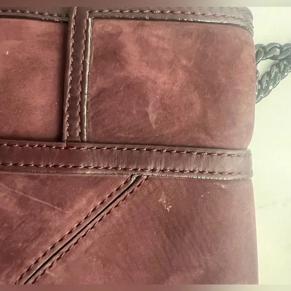Rebecca Minkoff Collection Allie Suede Purse - Picture 12 of 16